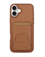 Card Wallet Case Durable Built-in Stand Cover For iPhone 16 Plus