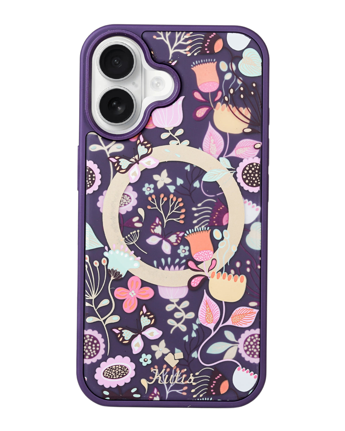 Spring Flower Printed Blossom Design Back Cover For iPhone
