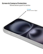 Translucent Matte Cover Soft Flexible Back Case Cover For iPhone 16 Plus