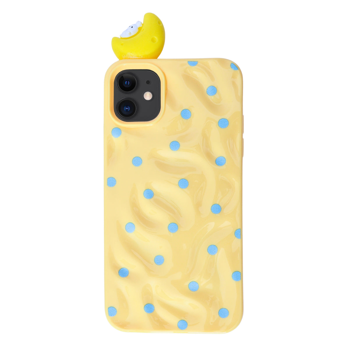 3D Cartoon Character with Polka Dots Soft Phone Case for iPhone 11