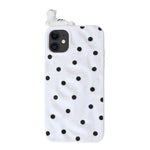 3D Cartoon Character with Polka Dots Soft Phone Case for iPhone 11