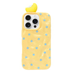 3D Cartoon Character with Polka Dots Soft Phone Case for iPhone 16 Pro Max