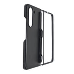 Carbon Fiber Texture S Pen Holder Protective Phone Case for Samsung Galaxy Z Fold 5