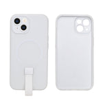 Frosty Matte with Silicone Finger Loop Phone Case for iPhone 13 / 14