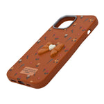 Cute Floral with 3D Bow Phone Case For iPhone 15