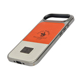 Santa Barbara Polo Club Dual Tone Leather Finish Phone Case for iPhone 17 Air