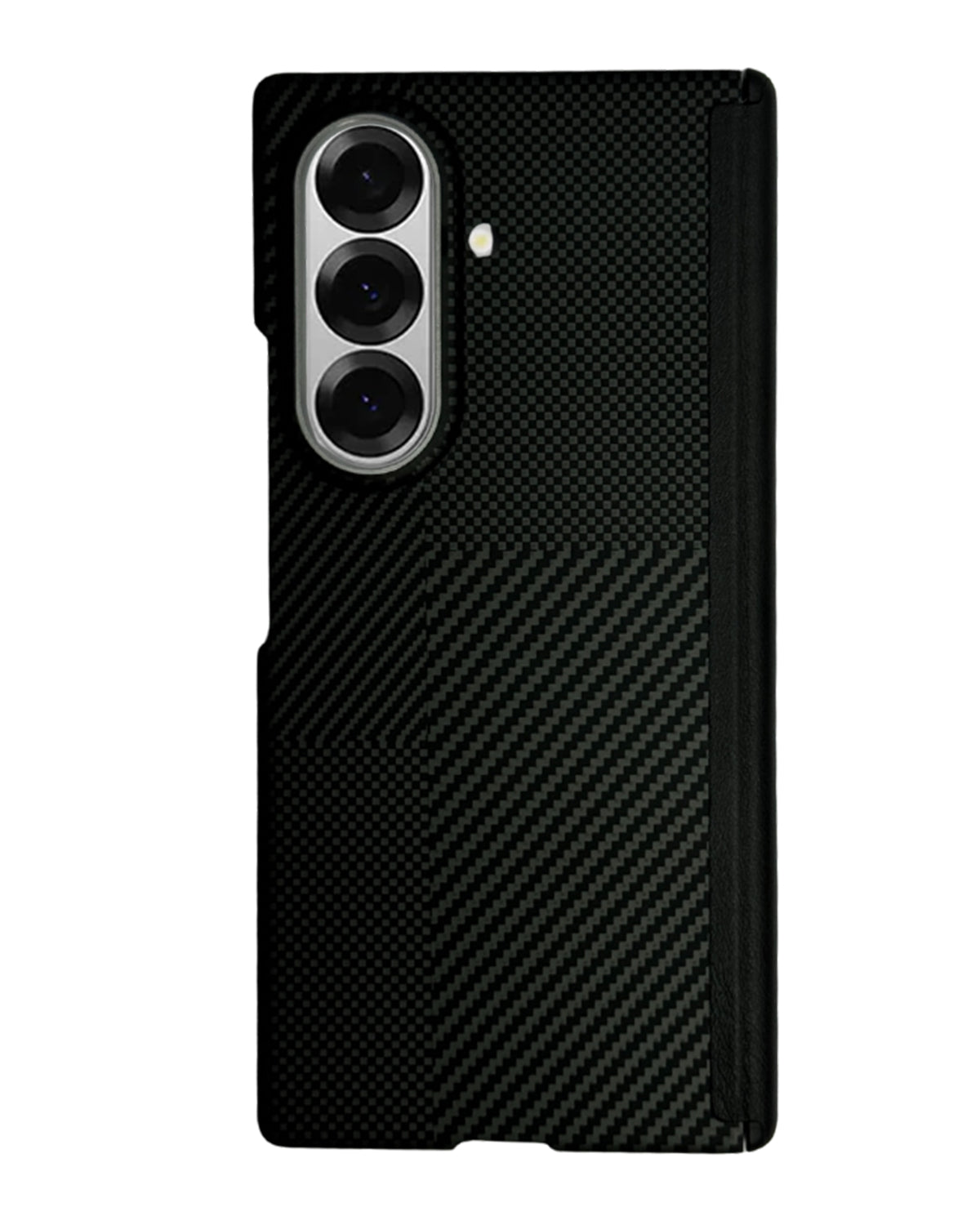 Carbon Fiber Back Case with Hinge Protection for Samsung Galaxy Z Fold 7(Only Back)