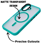 Ultimate Protection MagSafe Matt Transparent Case for iPhone 16