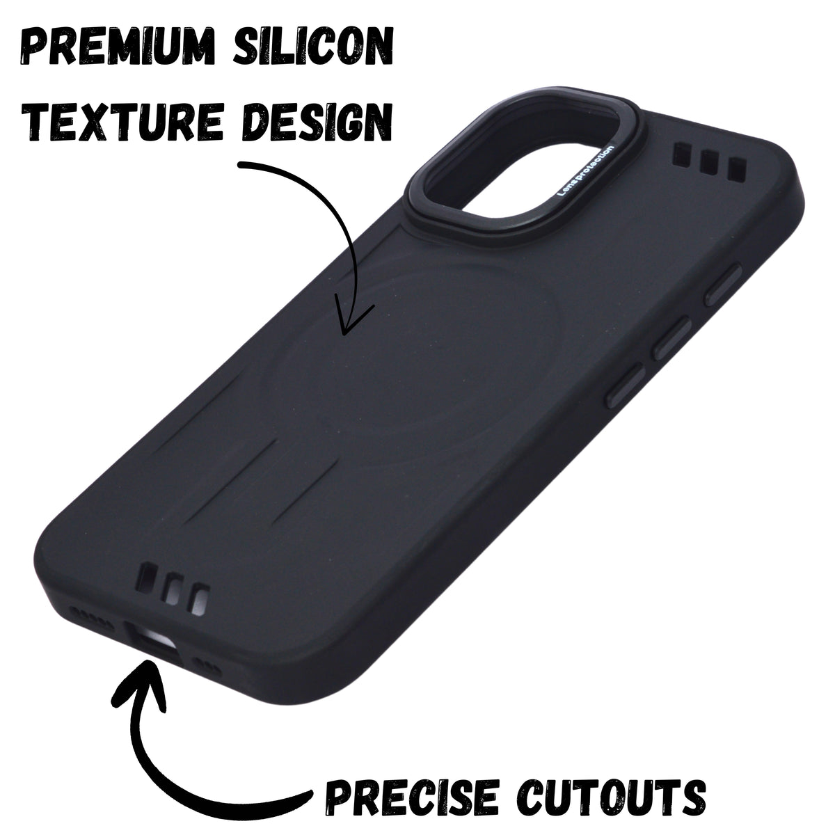 Shockproof Armor Case with Camera Lens Protection Cover For iPhone 16