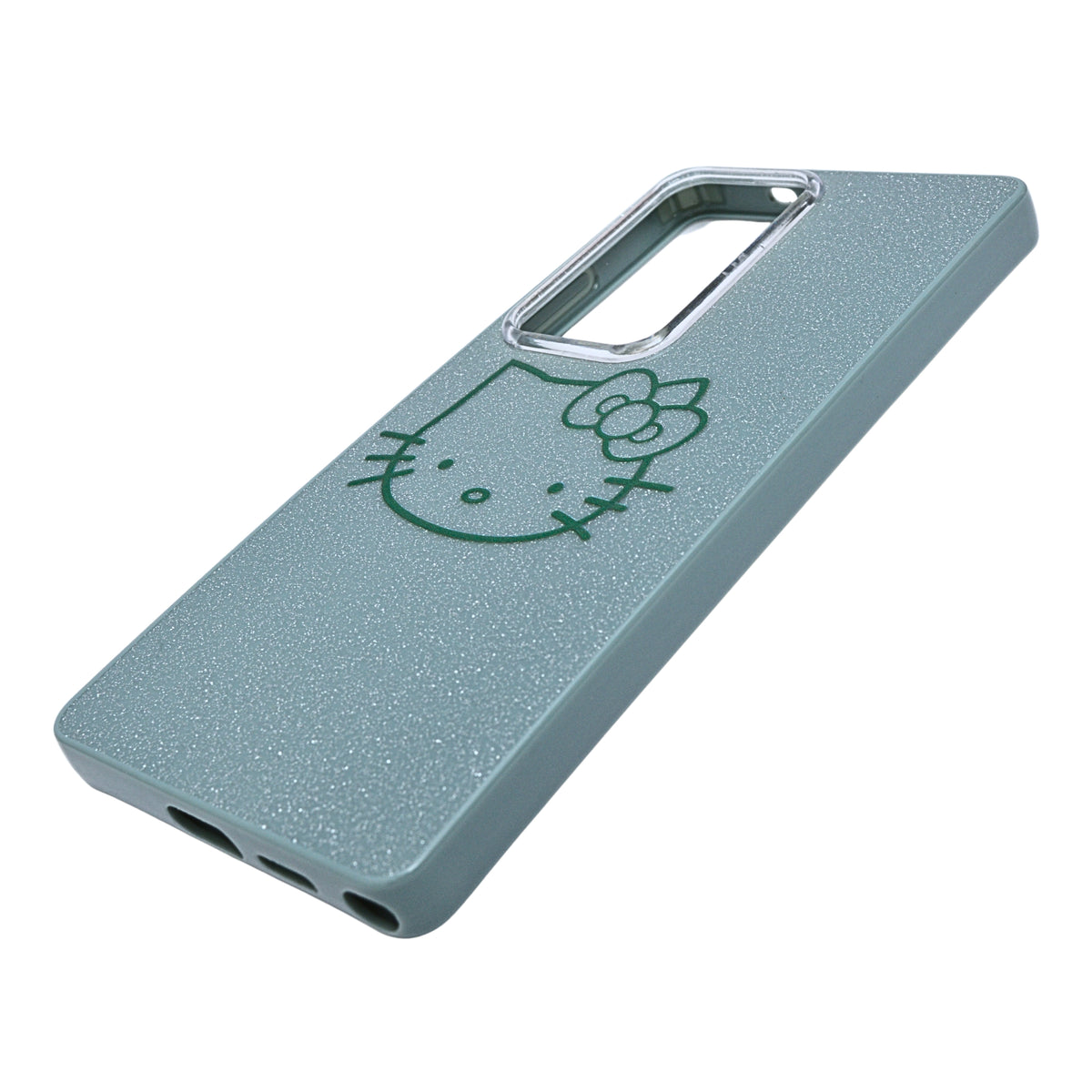 Glitter Sparkle Kitty Phone Case for Samsung Galaxy S25 Ultra