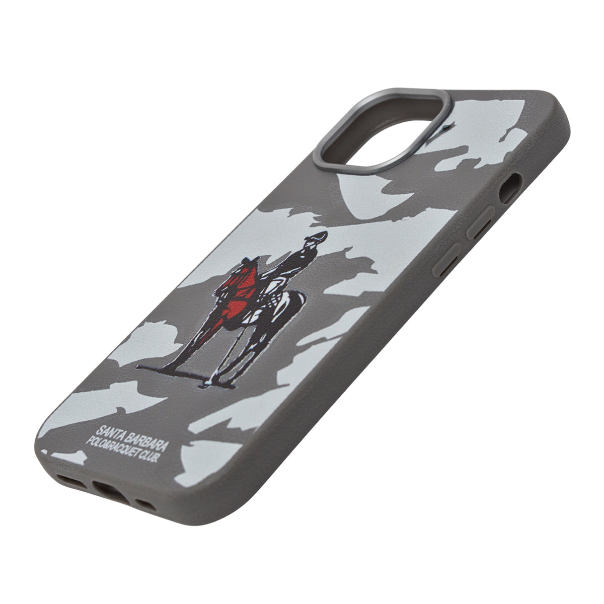 Santa Barbara Polo & Racquet Club Leather Phone Case For iPhone 15