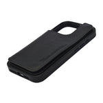 Classic Wallet with Dual Magnetic Lock & Card Slots Phone Case for iPhone 15 Pro