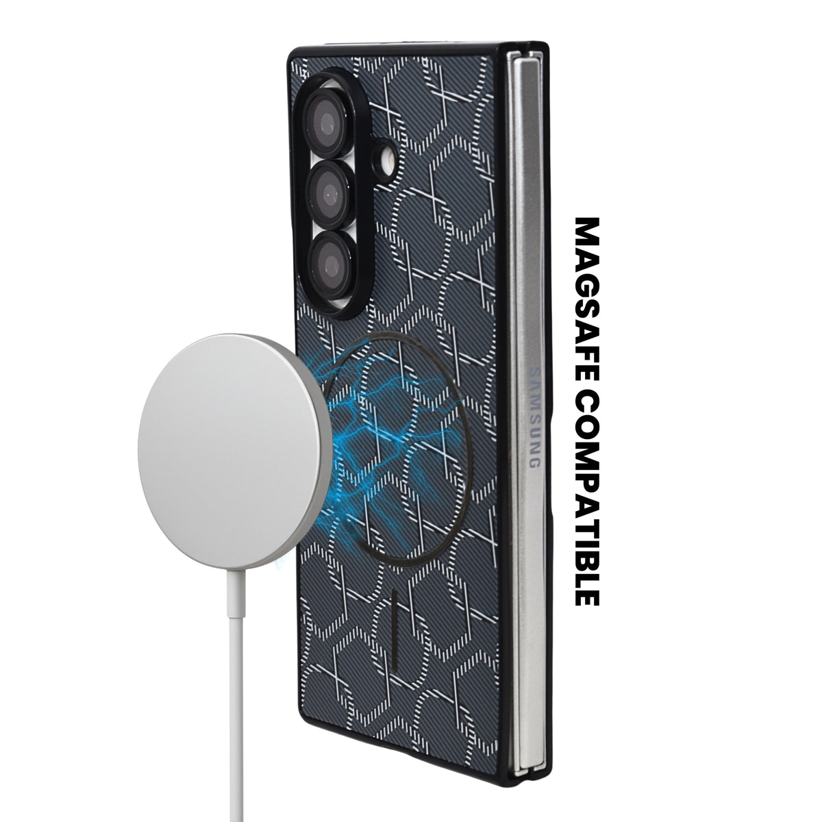 Premium Printed MagSafe Case for Samsung Galaxy Z Fold 7 – Sleek Magnetic Back with Designer Finish