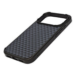 Geometric Carbon Fiber Texture Phone Case for iPhone 17 Pro