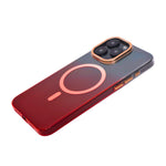 Aesthetic Gradient MagSafe with Metal Camera Protection Phone Case for iPhone 15 Pro Max