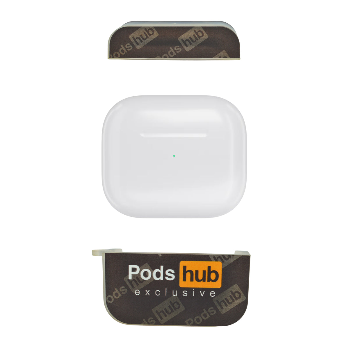 Modern Logo Print Soft Silicone Case for AirPods Pro / Pro 2