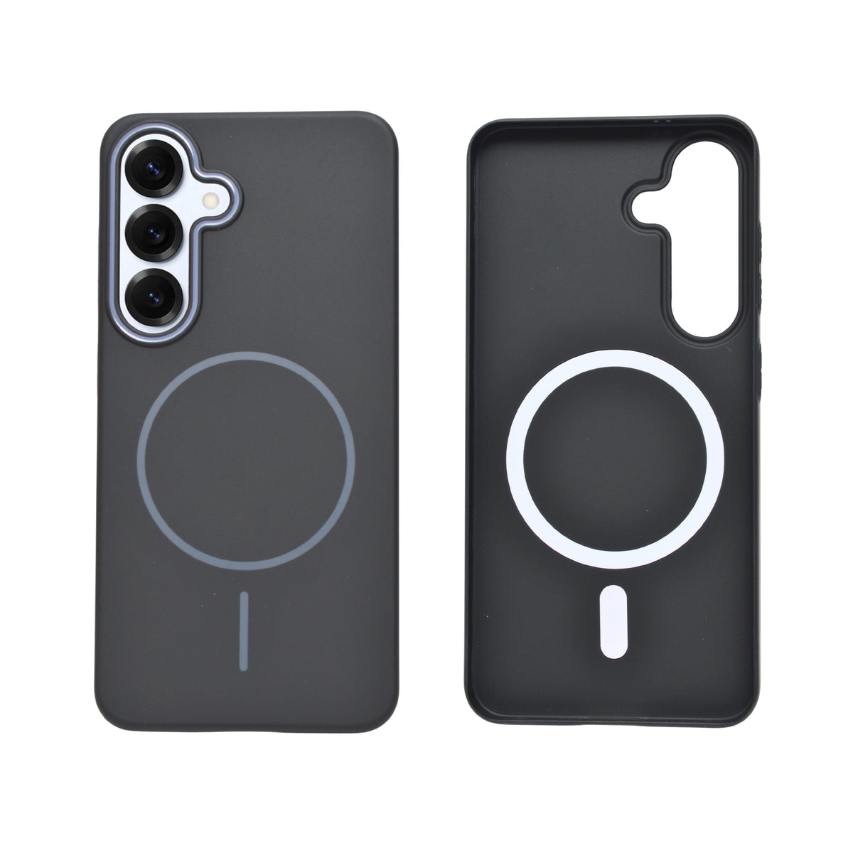 Matte Finish Hard Plastic MagSafe Compatible Phone Case for Samsung Galaxy S24 / S25