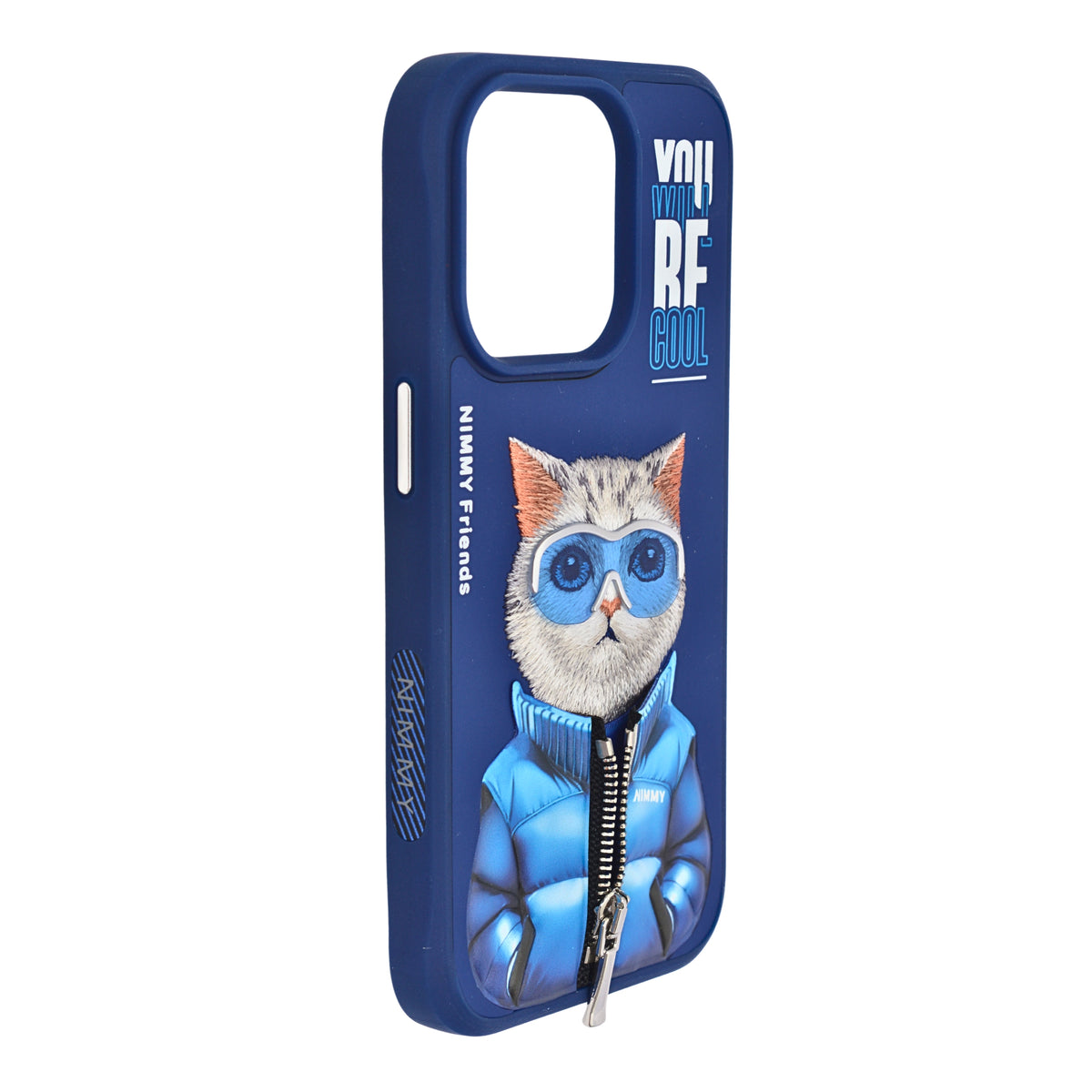 Nimmy Friends "Busy Being a Billionaire" Dog Phone Case for iPhone 14 Pro