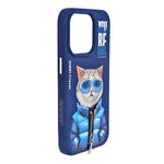 Nimmy Friends "Busy Being a Billionaire" Dog Phone Case for iPhone 14 Pro