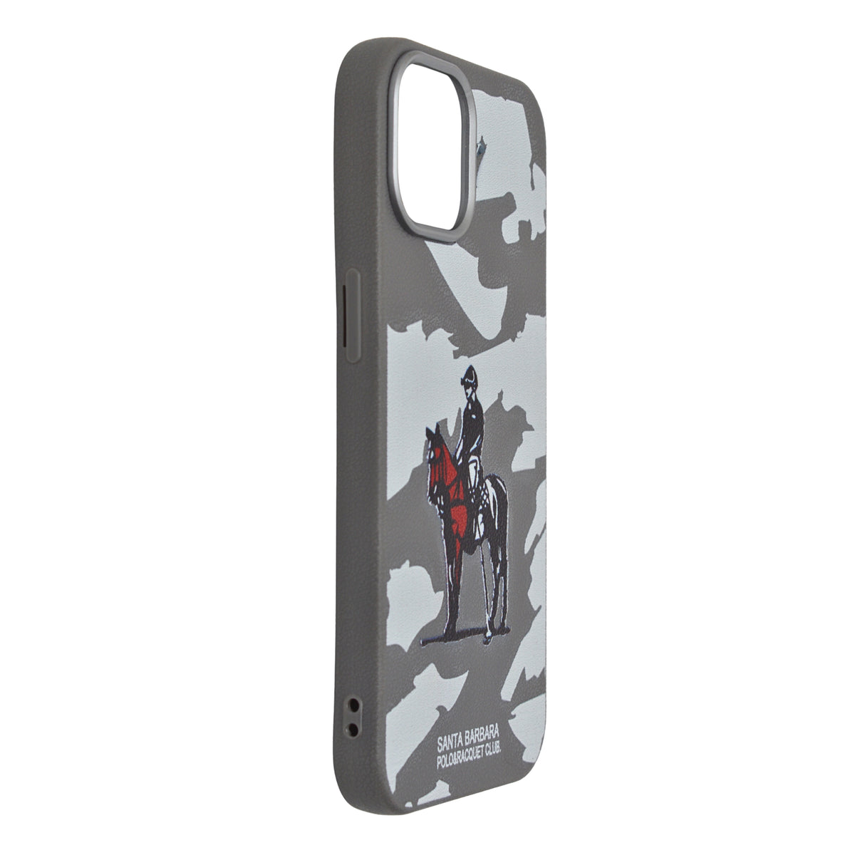 Santa Barbara Polo & Racquet Club Leather Phone Case For iPhone 15