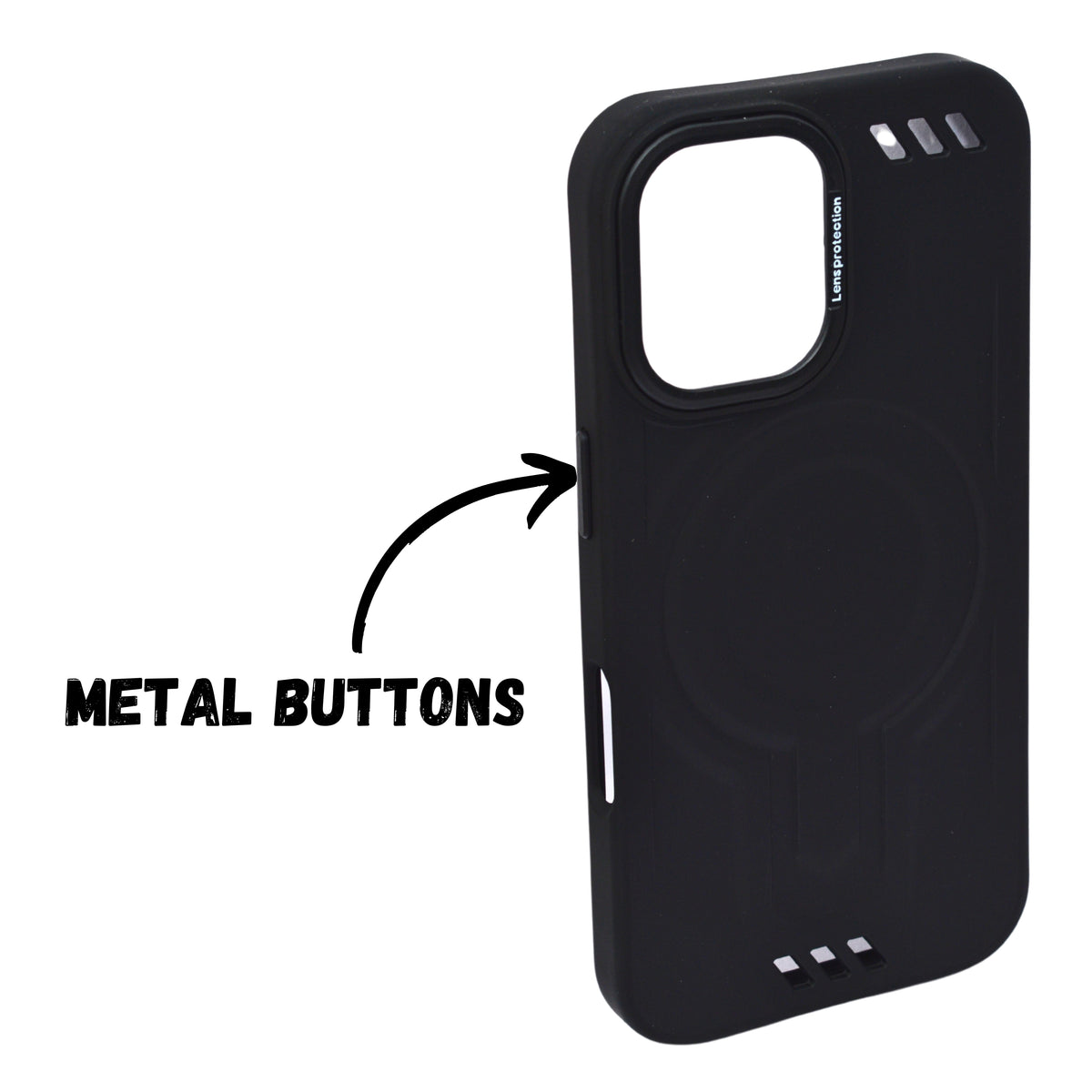 Shockproof Armor Case with Camera Lens Protection Cover For iPhone 16