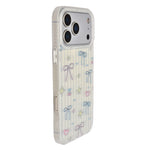 Aesthetic Bow & Floral Phone Case for iPhone 17 Pro