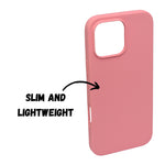 Premium Soft Silicone with Microfiber Lining Phone Case for iPhone 16 Pro Max