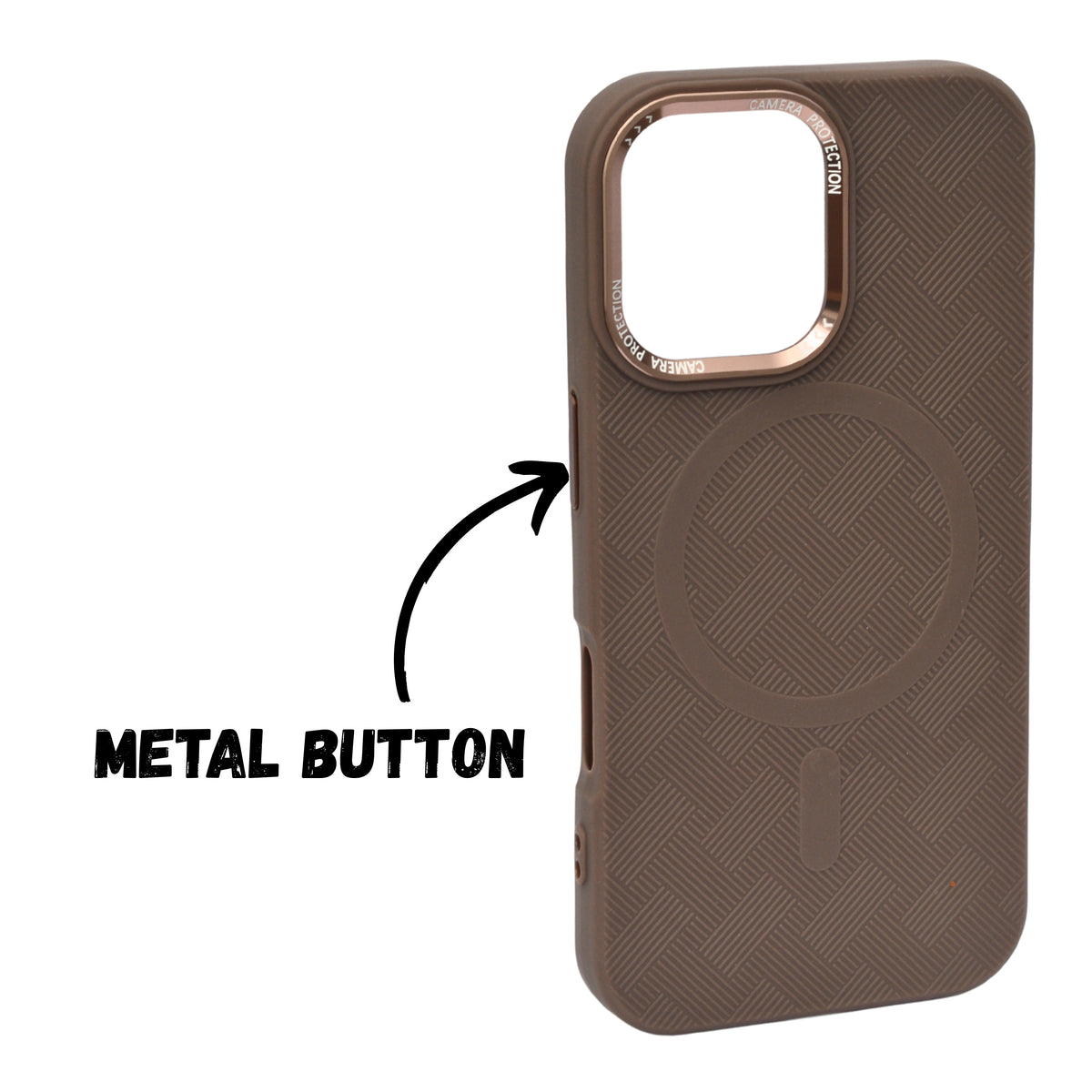 Textured Anti-Slip Silicone MagSafe Compatible Phone Case for iPhone 16 Plus