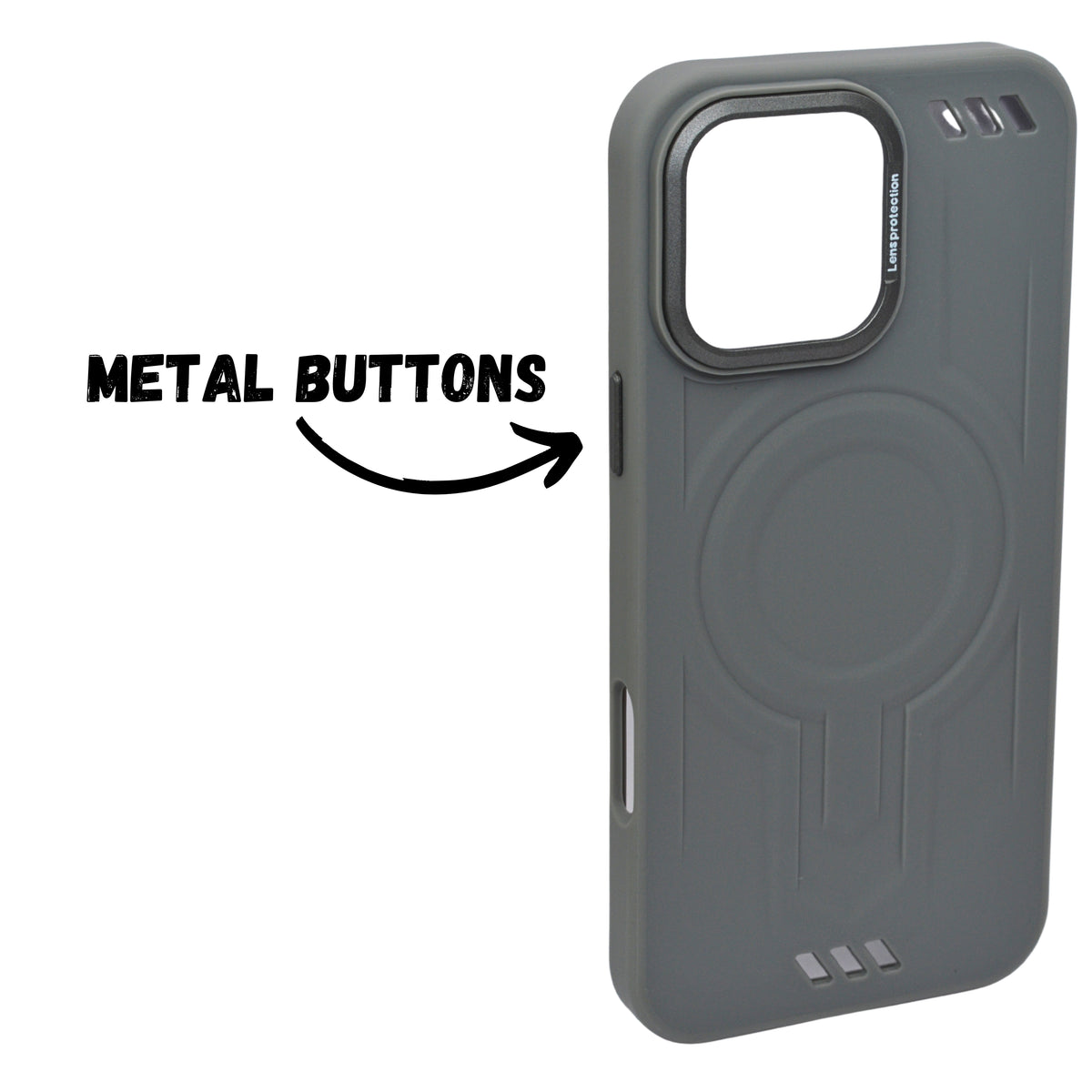 Shockproof Armor Case with Camera Lens Protection Cover For iPhone 16 Pro Max