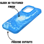 Abstract Pastel Marble Print Soft Silicone Phone Case For iPhone 14 Pro Max