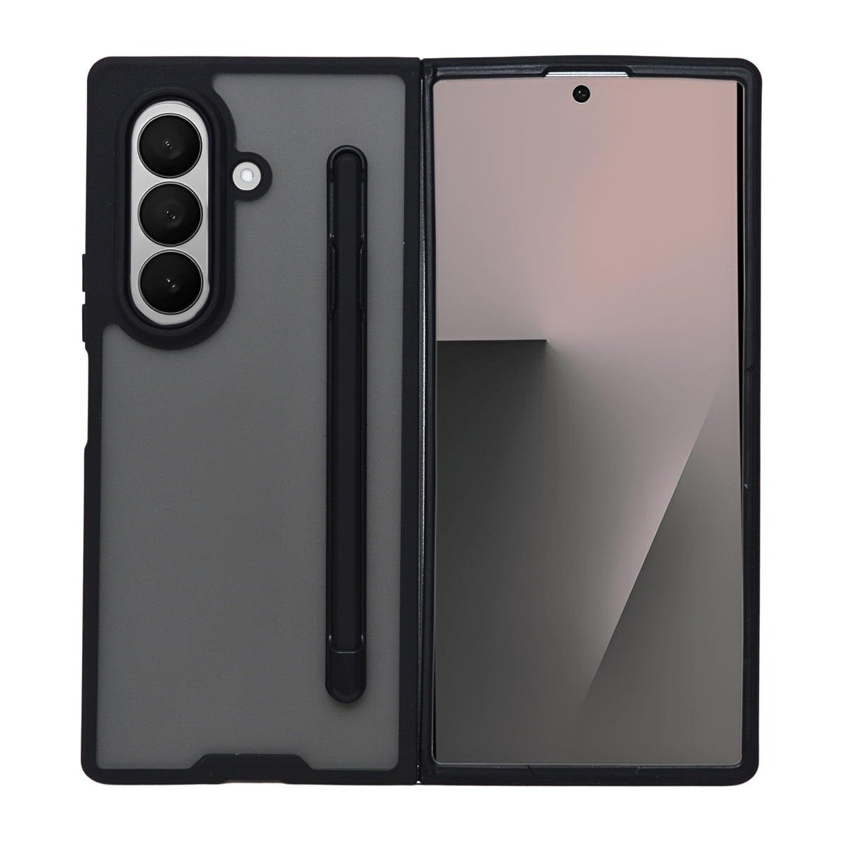 Protective Frosted Case with Precise S Pen Storage for Samsung Galaxy Z Fold 7