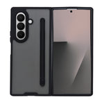 Protective Frosted Case with Precise S Pen Storage for Samsung Galaxy Z Fold 7