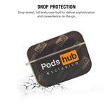 Modern Logo Print Soft Silicone Case for AirPods Pro / Pro 2