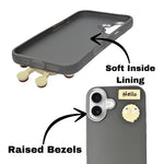 Hello Teddy Cap 3D Cartoon Phone Case For iPhone 16 Plus