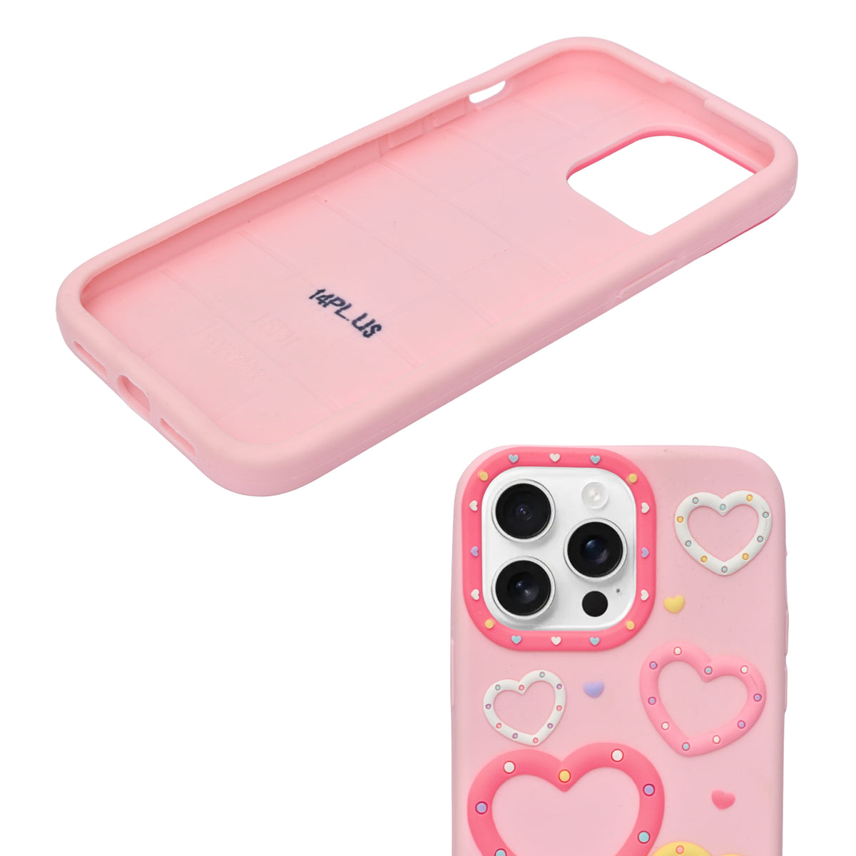 Cute Soft Fluffy 3D Cover For iPhone 15 Pro Max