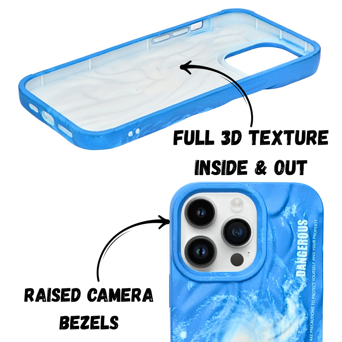 Abstract Pastel Marble Print Soft Silicone Phone Case For iPhone 14 Pro Max