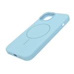 Soft Silicone with MagSafe Ring Phone Case for iPhone 14 Plus / 15 Plus