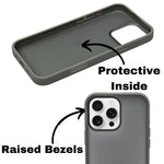 Minimalist Matte Finish Transparent Phone Case for iPhone 16 Pro Max