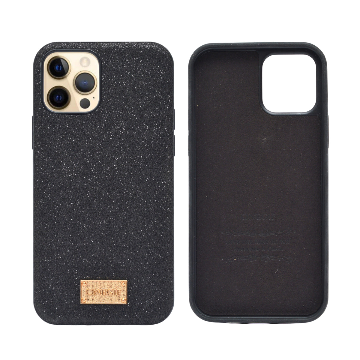 Classic Glitter Texture Slim Phone Case for iPhone 12 / 12 Pro