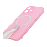 Frosty Matte with Silicone Finger Loop Phone Case for iPhone 17