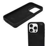 Classic Wallet with Dual Magnetic Lock & Card Slots Phone Case for iPhone 15 Pro