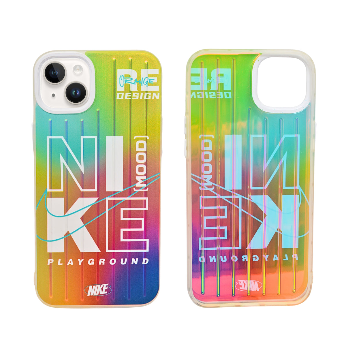 Starbucks "Good Mood" & Nike Playground Phone Case for iPhone 14Plus / 15Plus