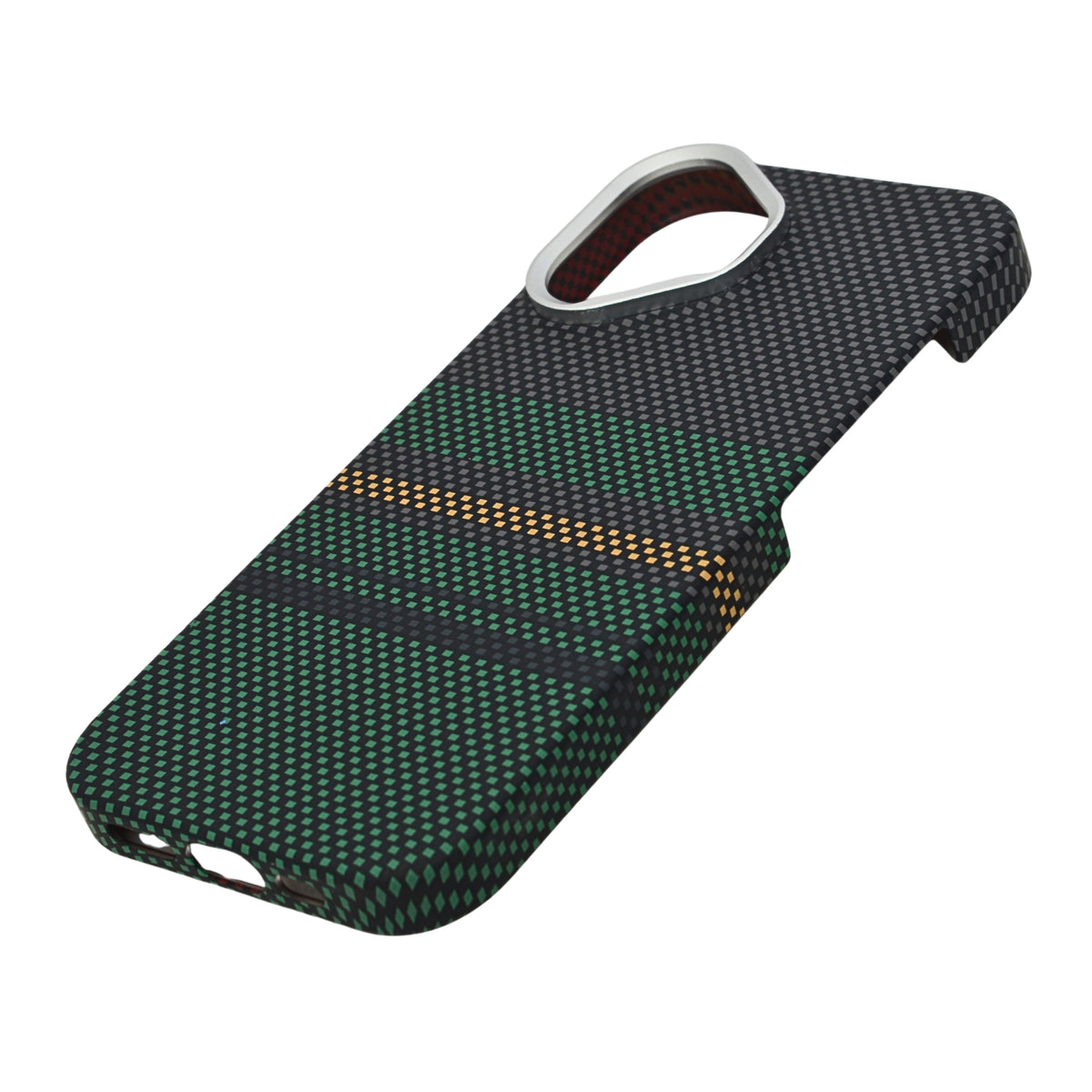 Kevlar Texture Magsafe Armor Phone Case for iPhone 17