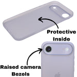 Frosted Matte Finish Slim Translucent Phone Case for iPhone 17 Air