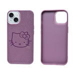 Glitter Sparkle Kitty Phone Case for iPhone 15