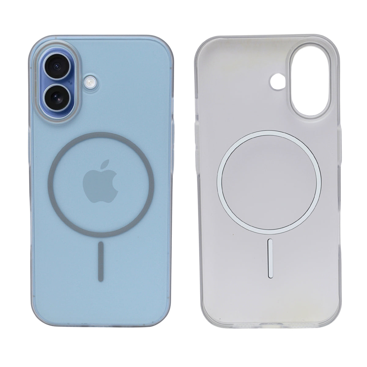 Crystal Clear Shockproof MagSafe Phone Case for iPhone 17