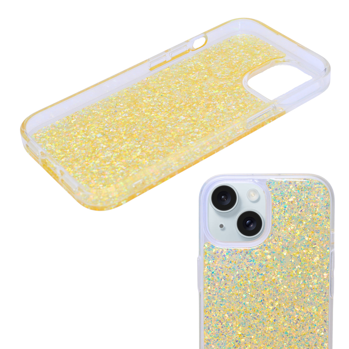 Glitter Sparkly Shinny Phone Case For iPhone 15