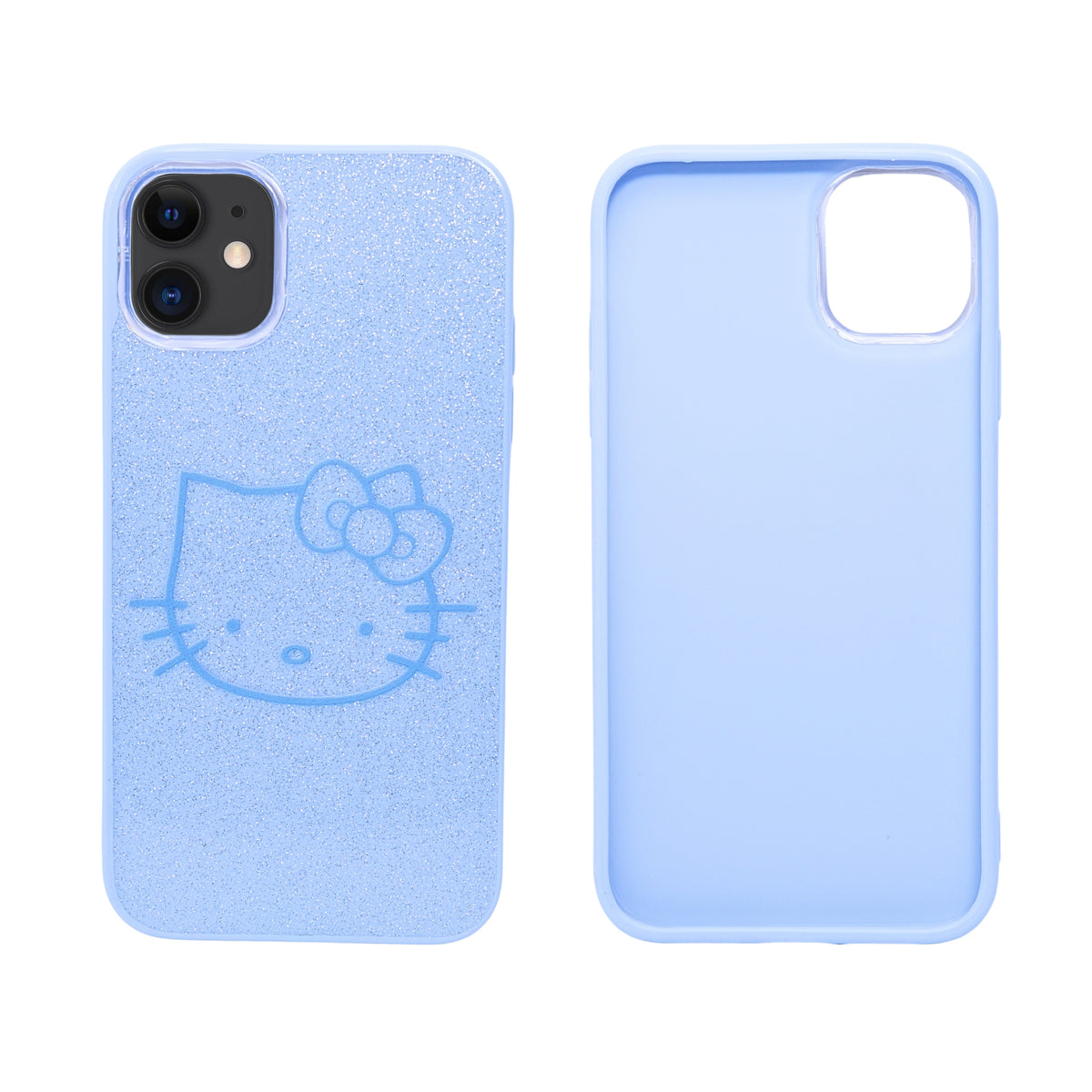 Glitter Sparkle Kitty Phone Case for iPhone 11