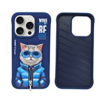 Nimmy Friends "Busy Being a Billionaire" Dog Phone Case for iPhone 14 Pro