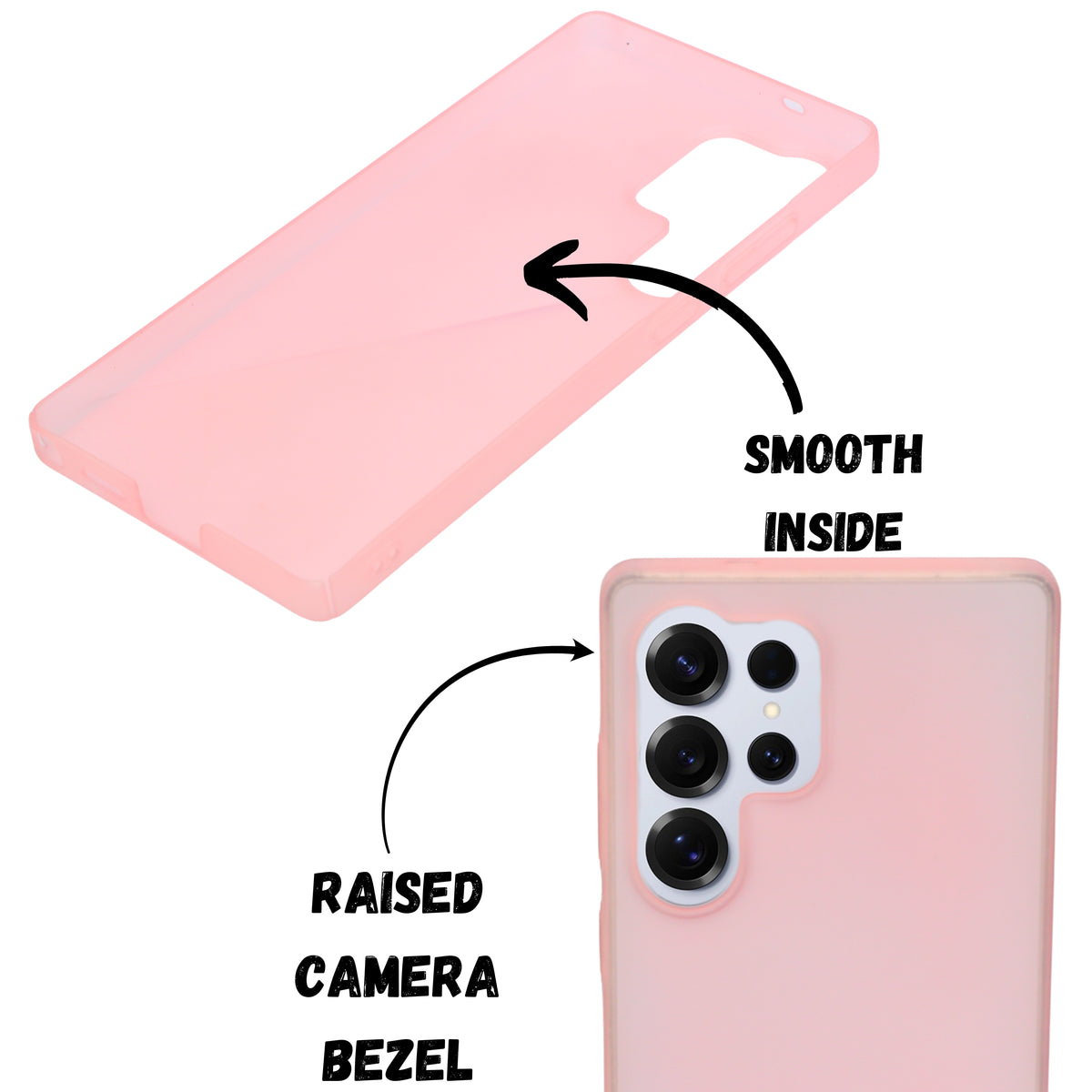 Paper Slim Translucent Matte Phone Case for Samsung S25 Ultra